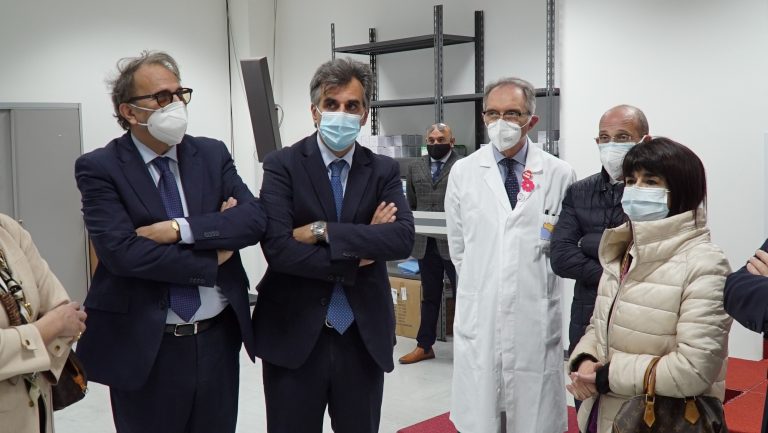 Policlinico: inaugurato hub da 500 vaccini al giorno