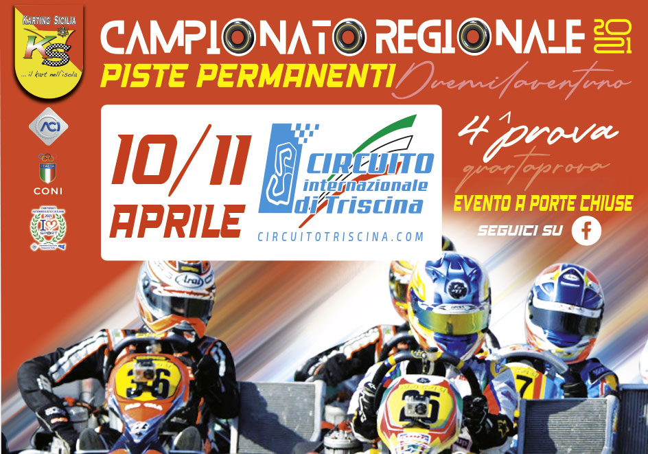 KARTING –  Al via la 4^ prova del Campionato Regionale sul circuito internazionale di Triscina