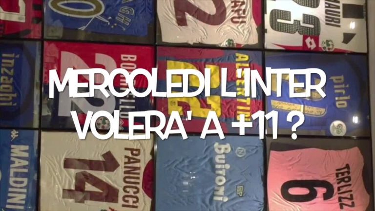 Il pallone racconta – Mercoledi’ l’Inter volera’ a +11?