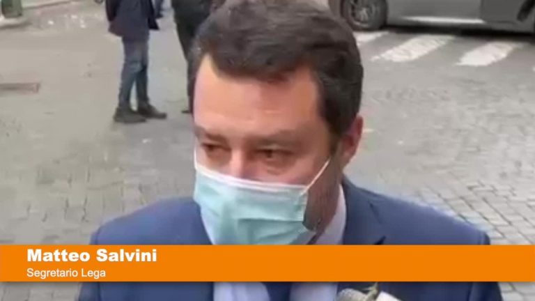 Salvini “Dalla maggioranza impegno a rivedere il coprifuoco a maggio”