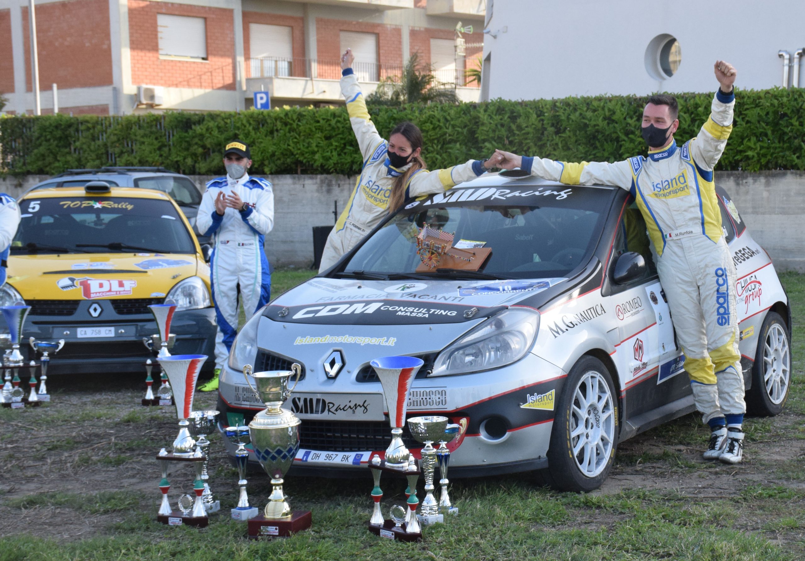 RALLY – Runfola-Federighi, su Renault Clio 3RC, si aggiudicano il 4° Rally di Cefalù