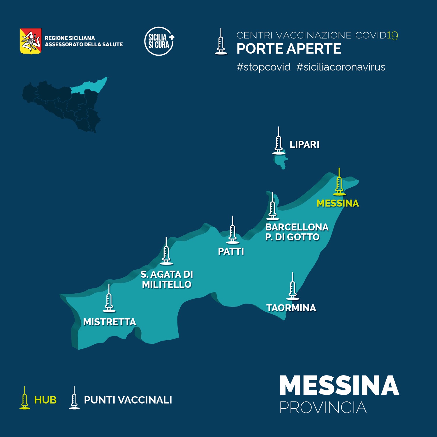 Messina accelera: vaccini a Over 60, Over 80 e “fragili” senza prenotazione