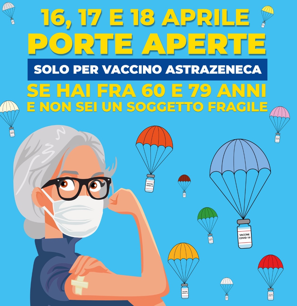 “Open week end” con vaccinazioni AstraZeneca. LUOGHI ED ORARI
