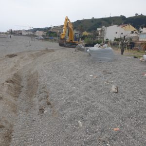 Galati Marina, avviati lavori in difesa del litorale
