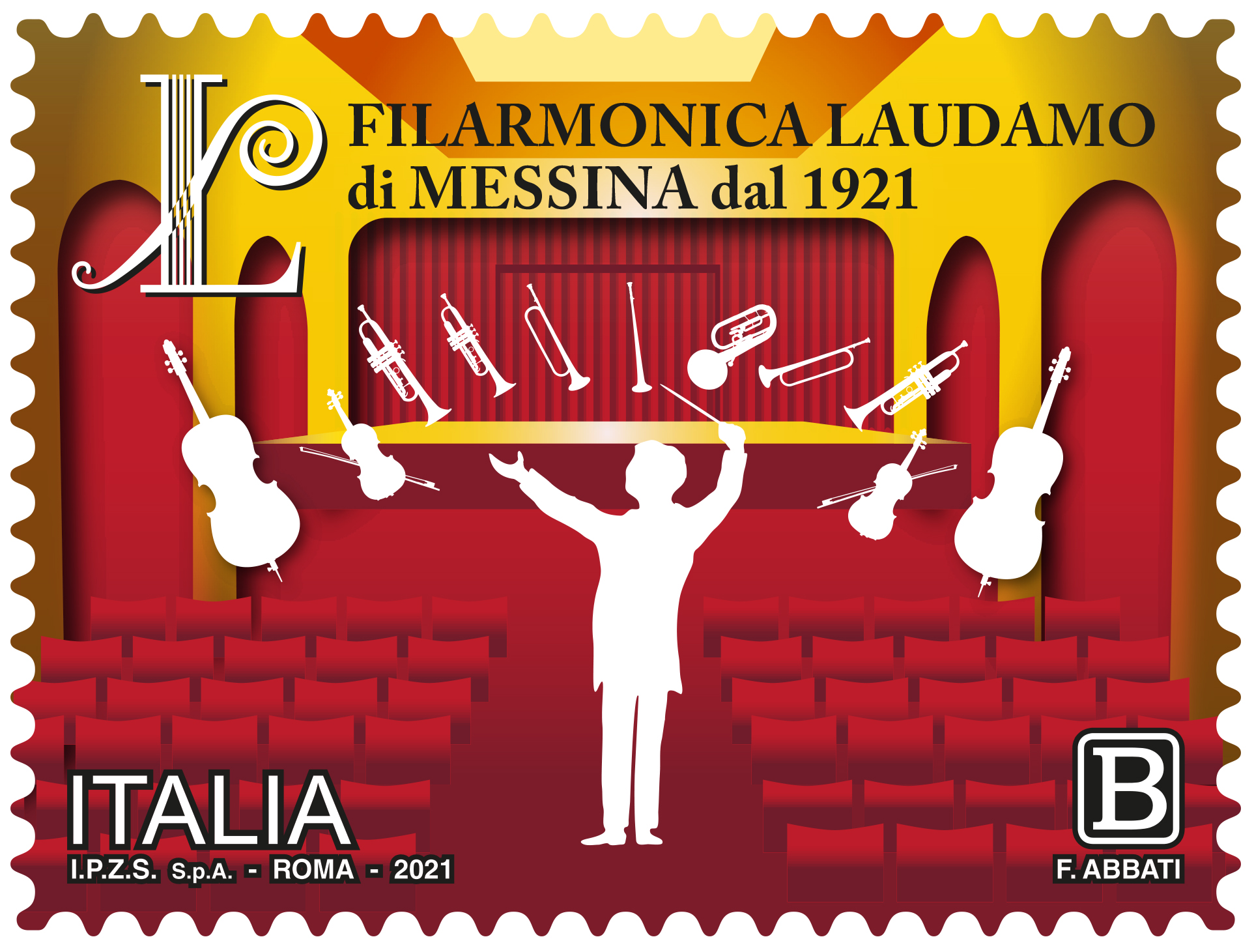 Filarmonica Laudamo, c’è l’annullo filatelico