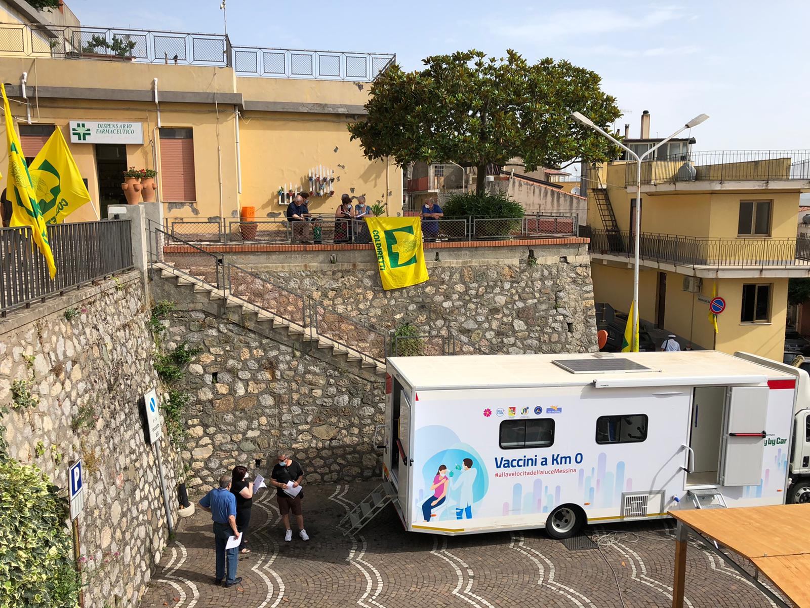 Proseguono le vaccinazioni col camper anti-Covid: al via alle seconde dosi