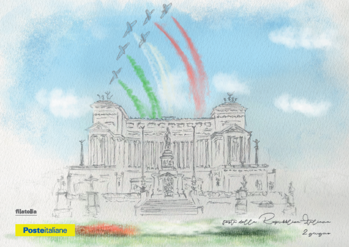 Festa della Repubblica, c’è la cartolina filatelica di Poste italiane