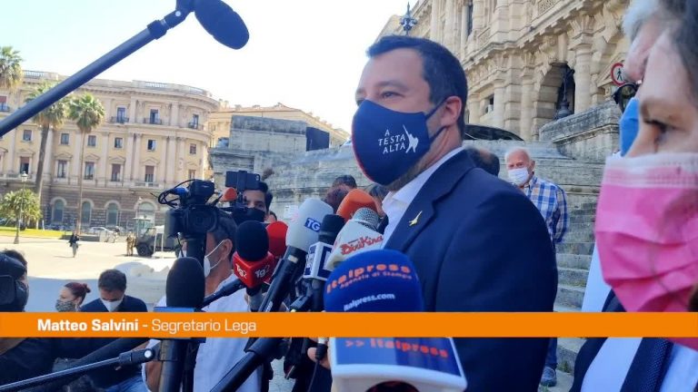 Giustizia, Salvini: “Vogliamo riforma per processi più veloci”