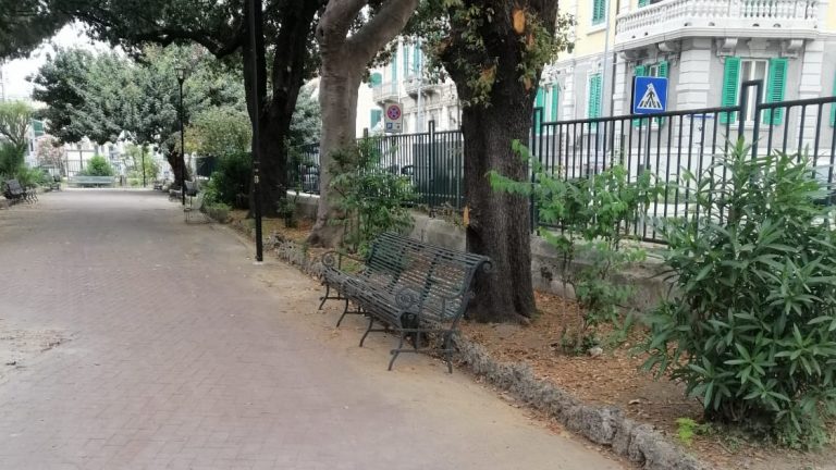 Villa Mazzini, limitazioni nel perimetro per lavori