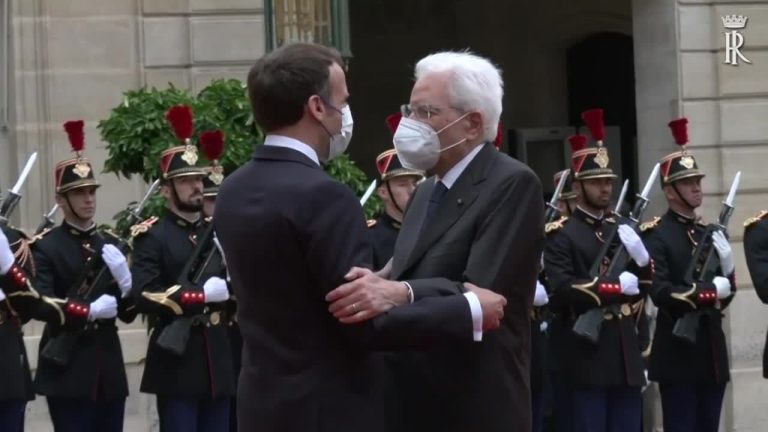 Mattarella: “Legame unico tra Italia e Francia”