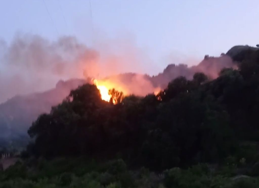 Ancora fiamme a Santa Margherita