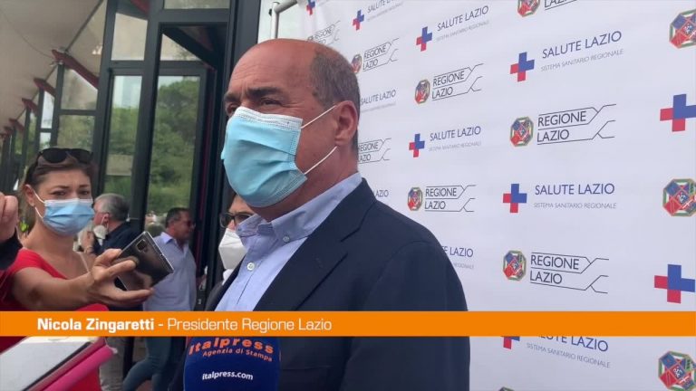 Covid, Zingaretti: “Lavoro operatori Ares 118 valore aggiunto”
