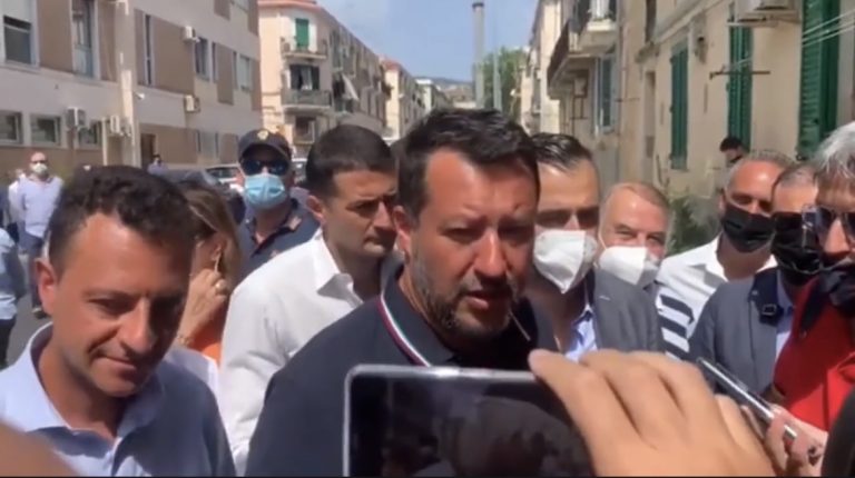 Covid, Salvini “Spero no nuove misure e obblighi in Sicilia e altrove”
