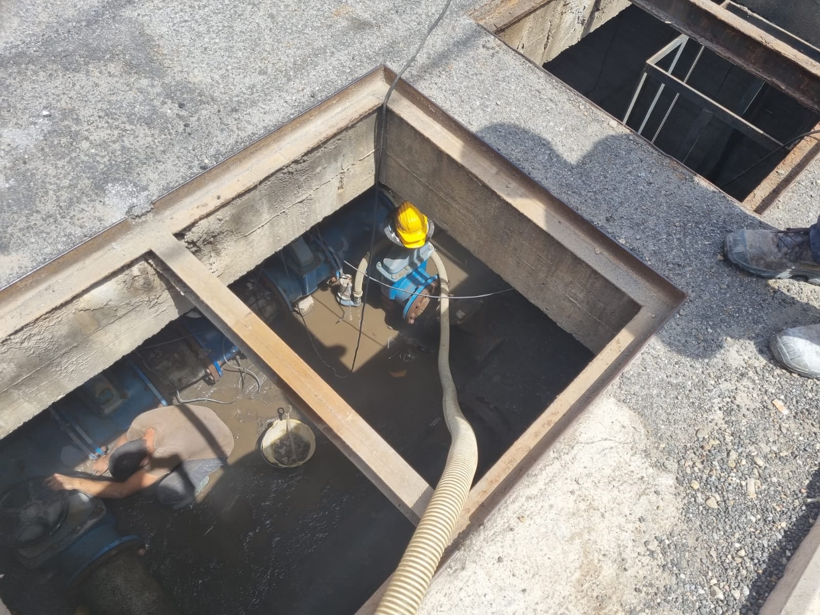 Pulizia del collettore fognario, limitazioni stradali in centro