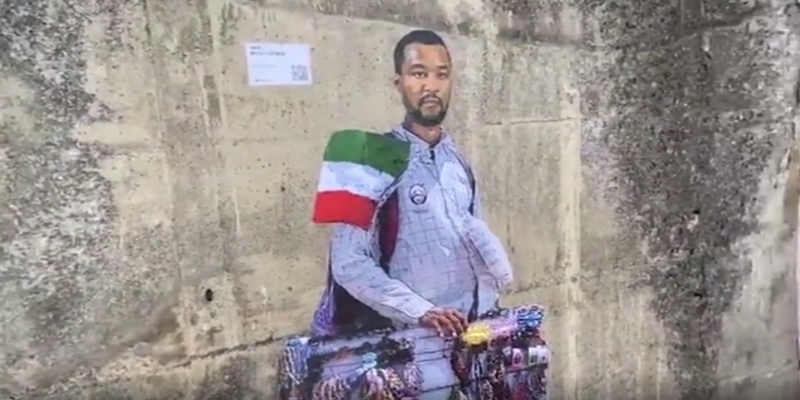 Salvini vu cumprà a Taormina