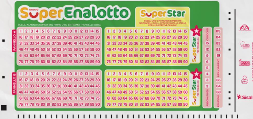 Il Superenalotto dall’1 ottobre si rinnova con WinBox
