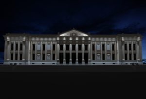 Palazzo Zanca, ecco la nuova illuminazione