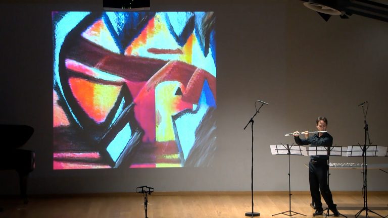 EstOvest Festival, l’intelligenza artificiale dipinge ispirata da musica