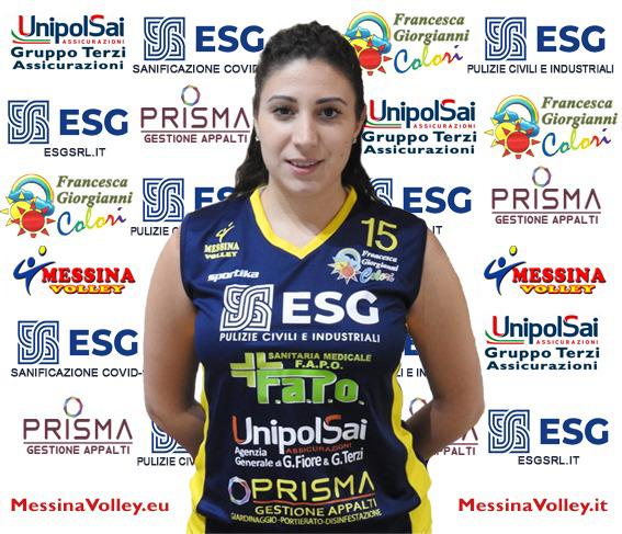 VOLLEY – Chiara Raineri inserita in prima squadra dal Messina Volley