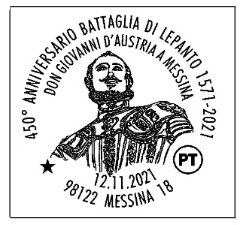 Le gesta di Don Giovanni d’Austria, c’è l’annullo filatelico