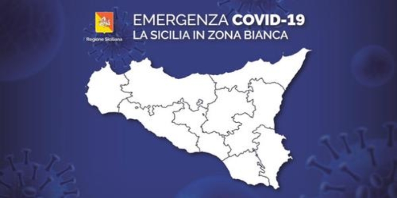 Sicilia in zona bianca da sabato