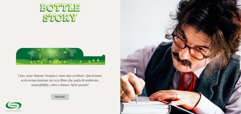 Bottle Story, i segreti del riciclo del vetro raccontati dagli studenti