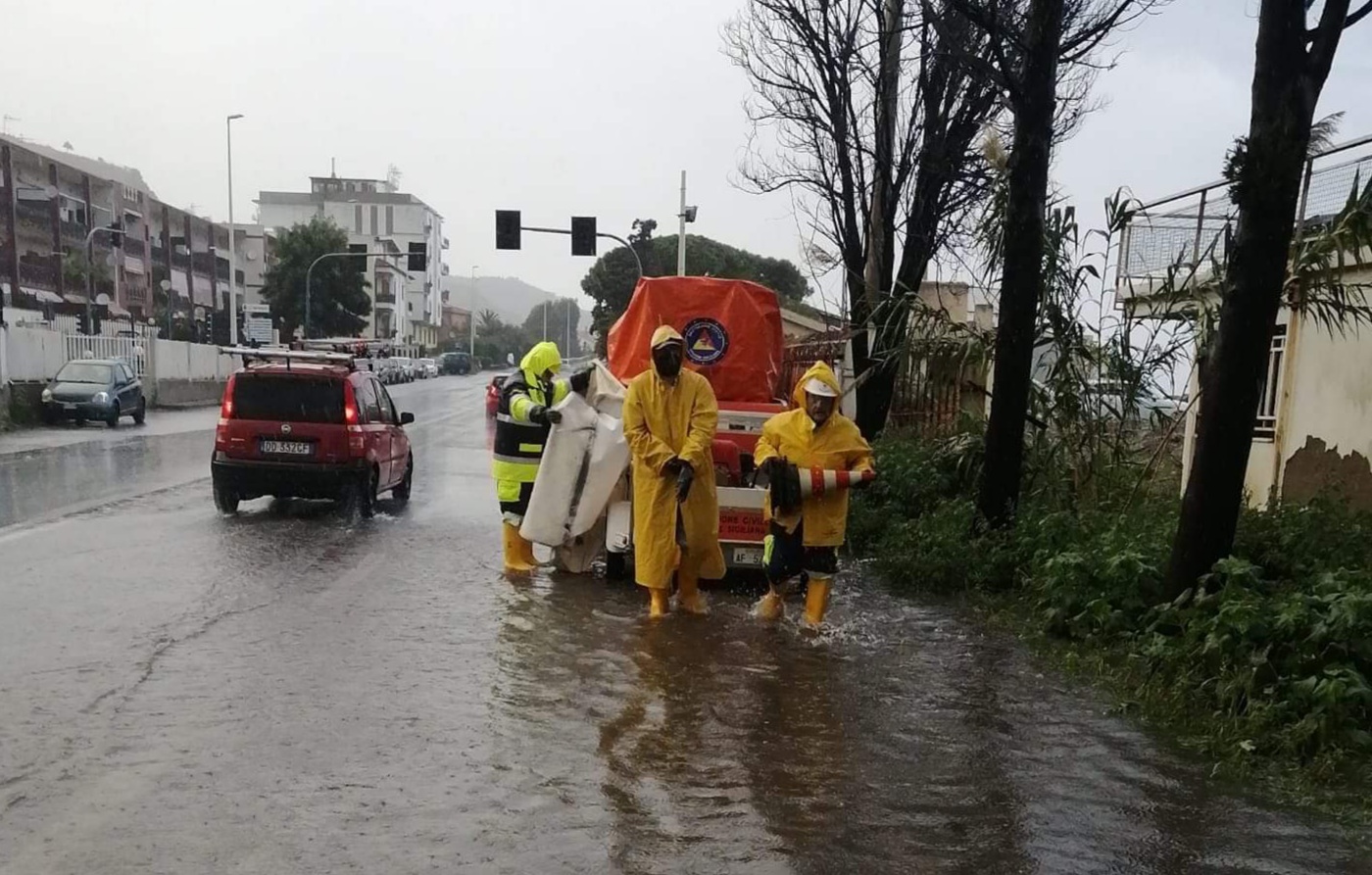 Messina nella morsa del maltempo