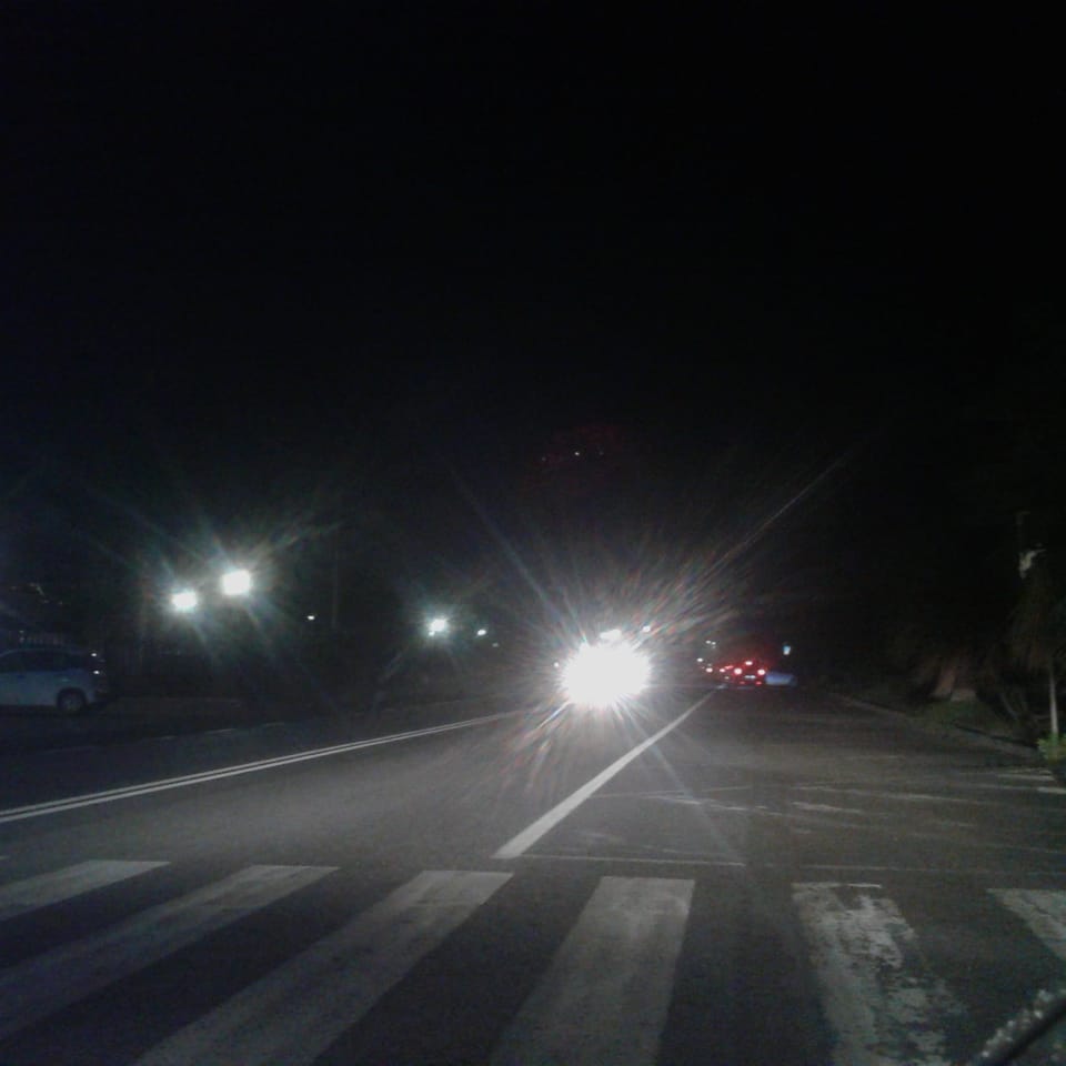 Santa Margherita, lungomare avvolto dalle tenebre