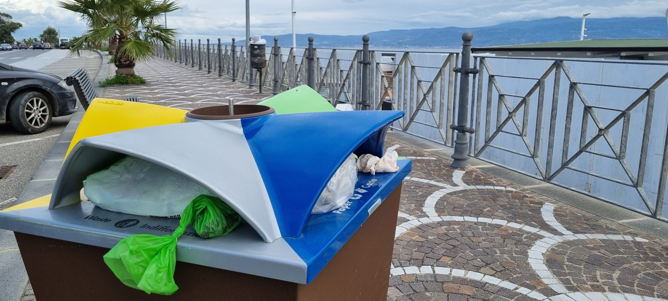 Santa Margherita: cestini traboccanti, quando si svuotano?