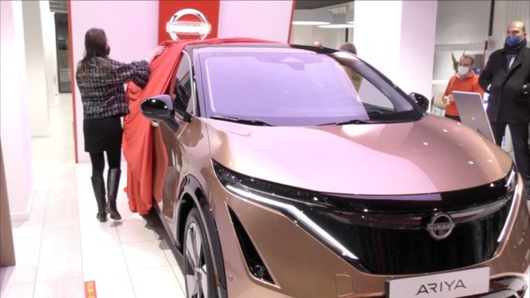 Nissan accelera sull’elettrico, a Palermo arriva Ariya