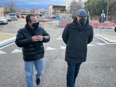 Sopralluogo alla nuova via Don Blasco: il 12 la consegna dei primi 3 km