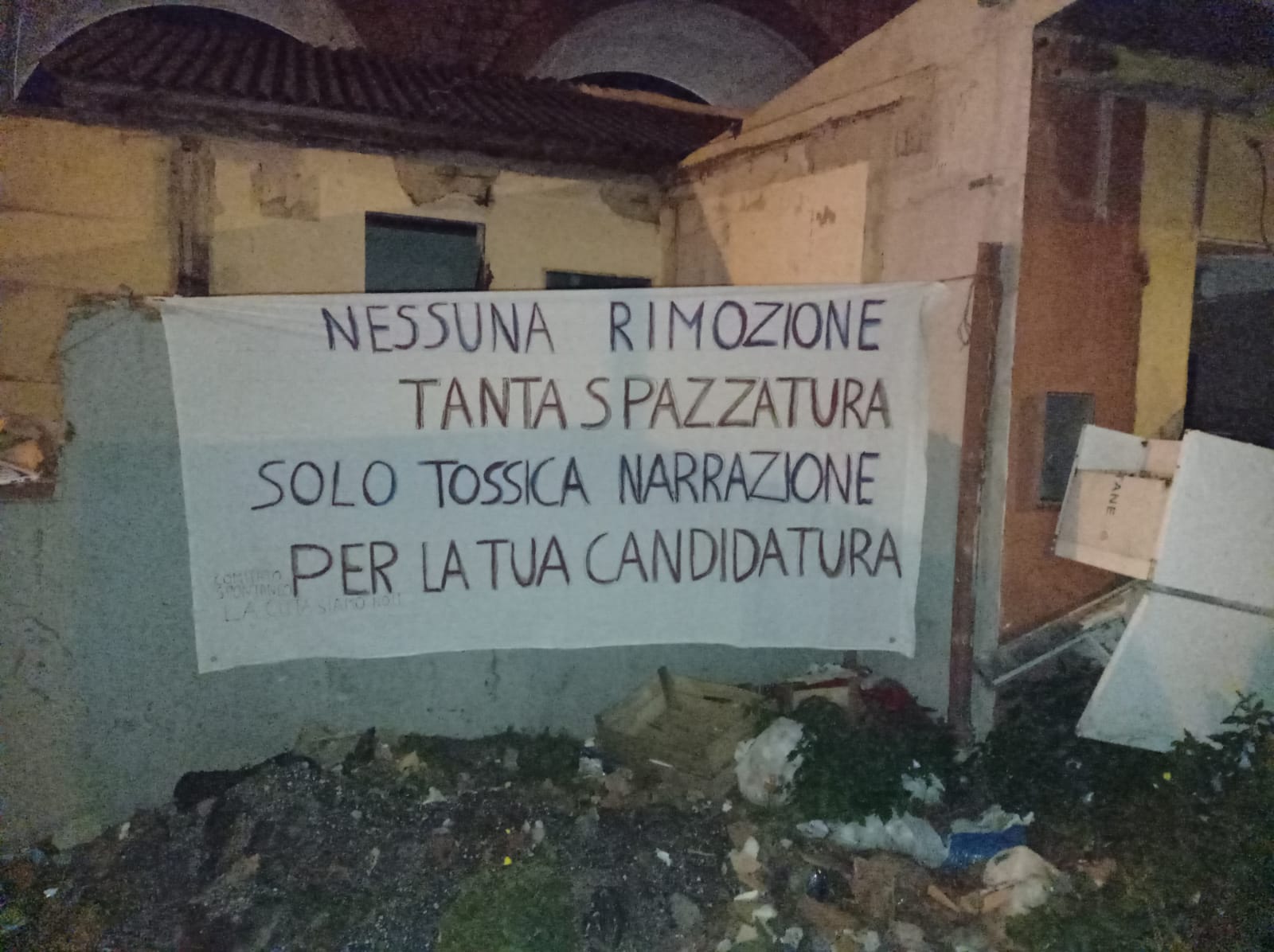 Baracche mai sbaraccate, “La città siamo noi” incalza De Luca