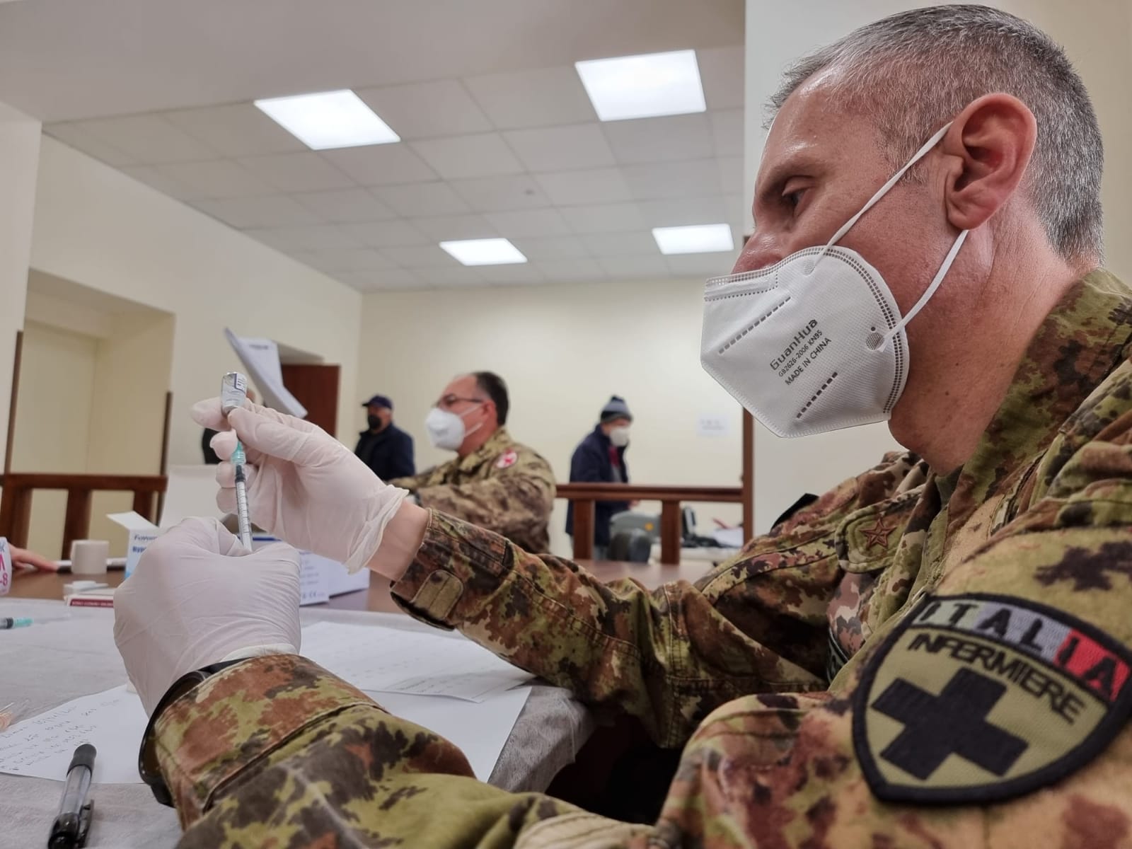 Lotta al Covid, l’Esercito in prima linea nelle vaccinazioni