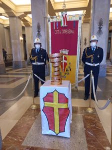 Giro d’Italia 2022, il Trofeo “Senza Fine” esposto a Palazzo Zanca sino a lunedì