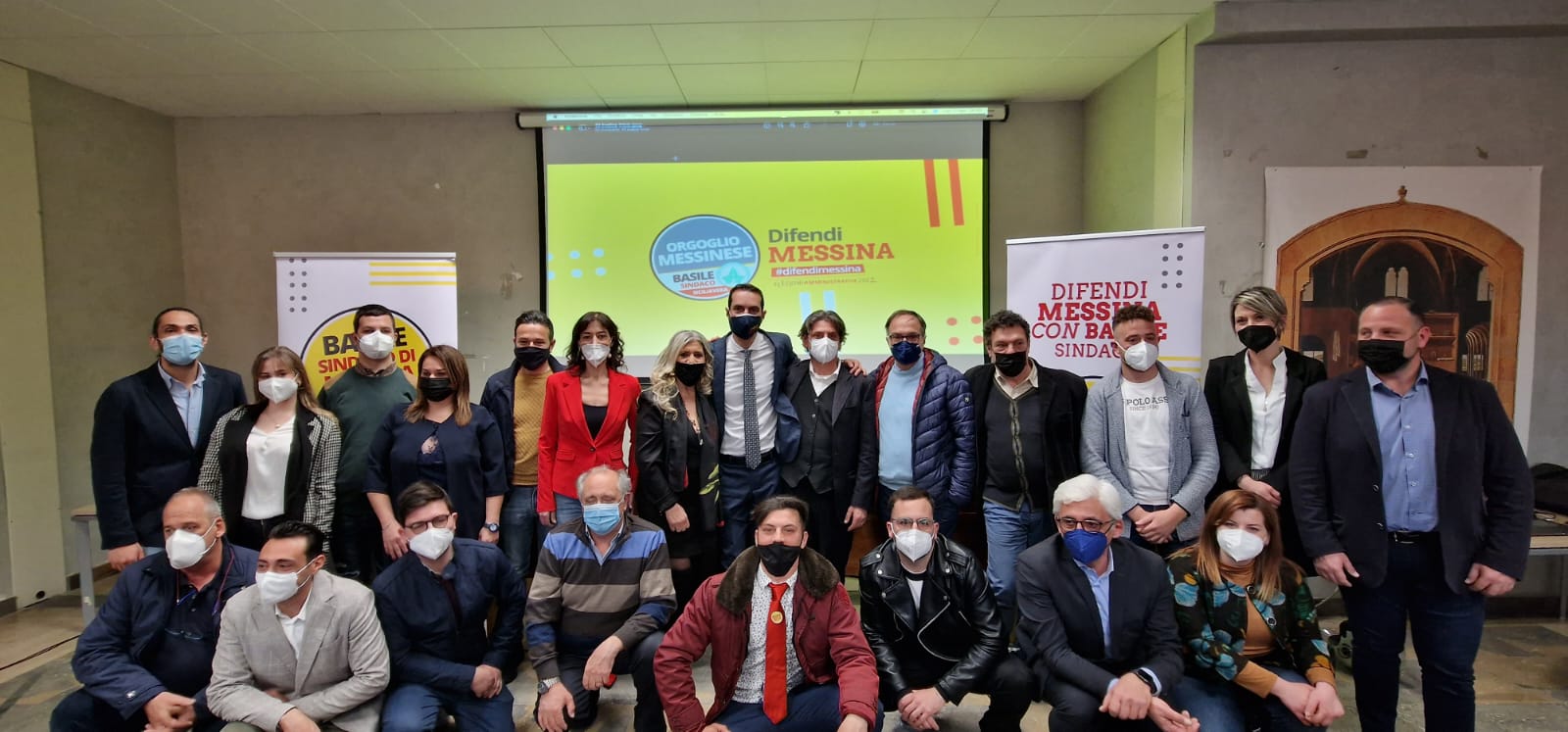 Amministrative, presentata la quinta lista a sostegno di Basile