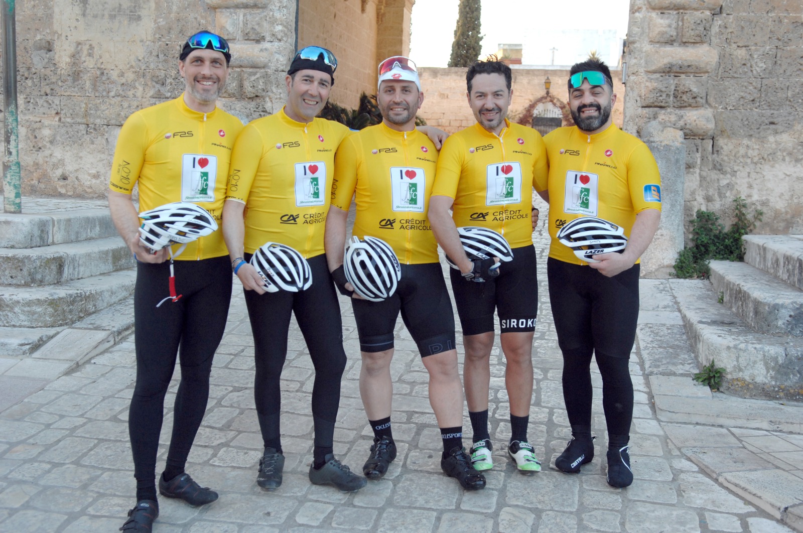 Fibrosi cistica, la pedalata fa tappa a Taormina