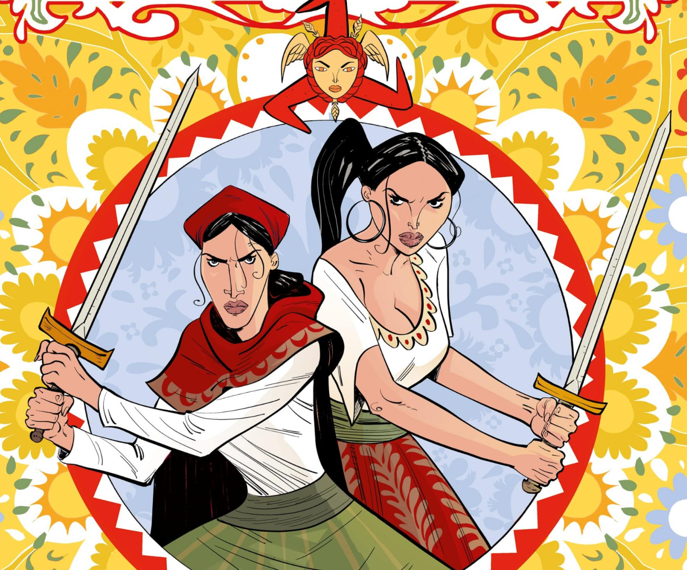 Medioevo a fumetti: il mito di Dina e Clarenza riletto da “Vento di Libertà”