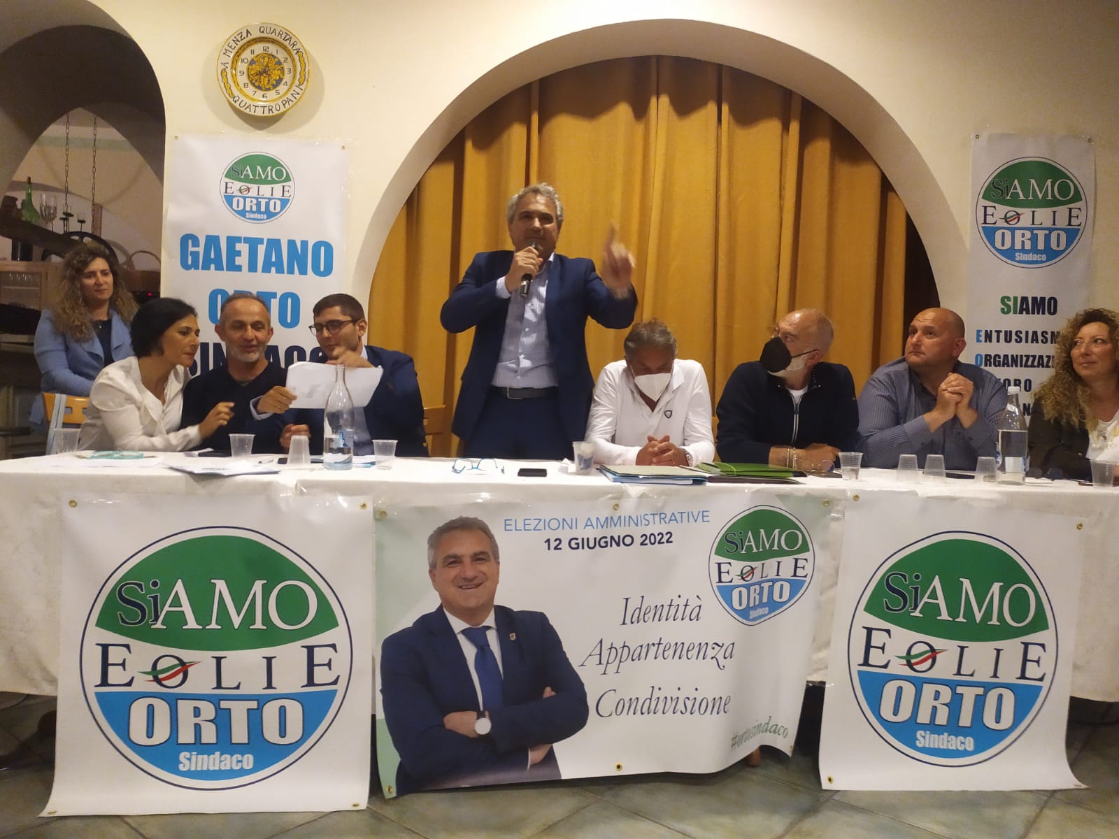 Orto riceve l’abbraccio di Quattropani