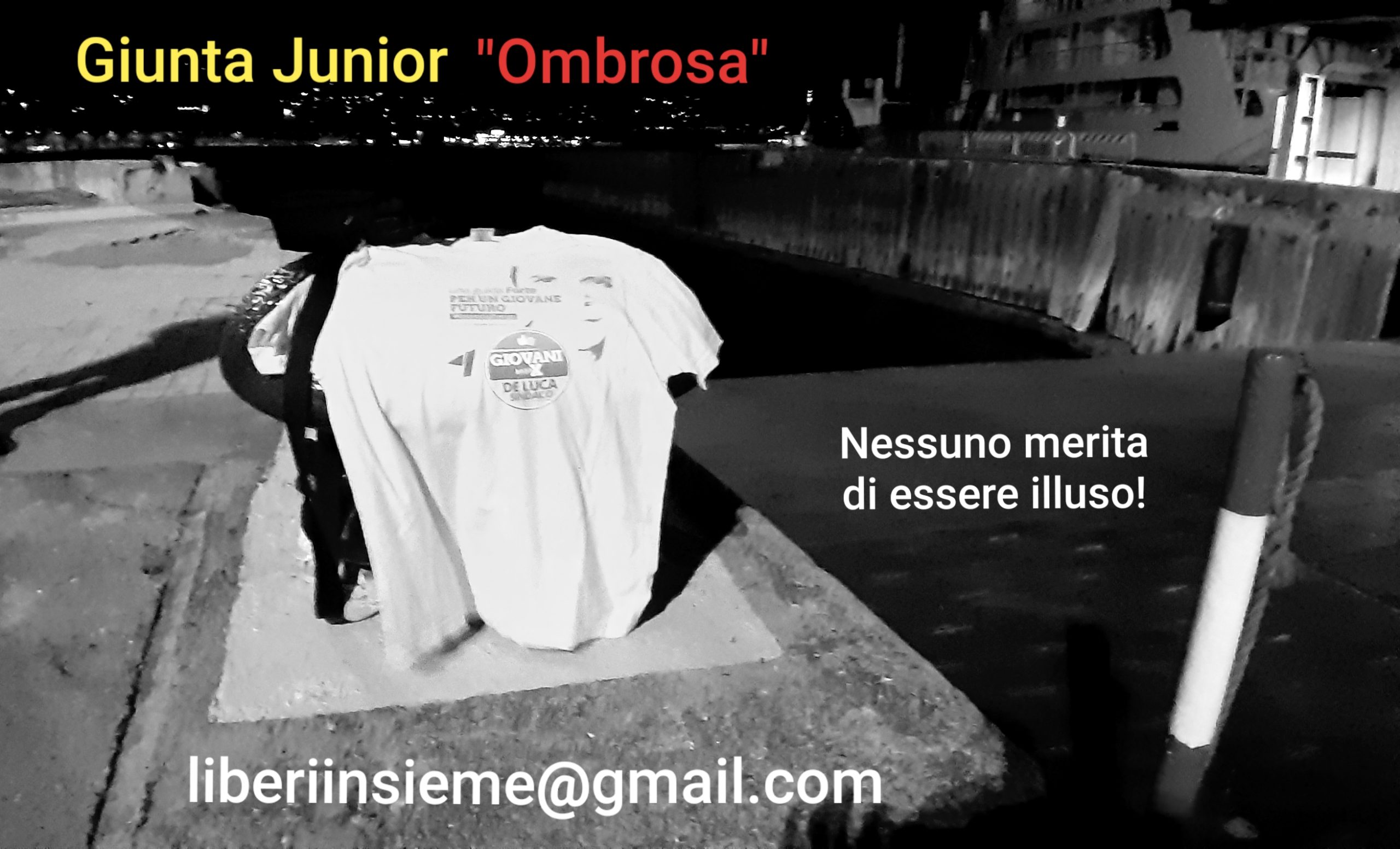 Basta utilizzare e sfruttare  le speranze dei nostri giovani