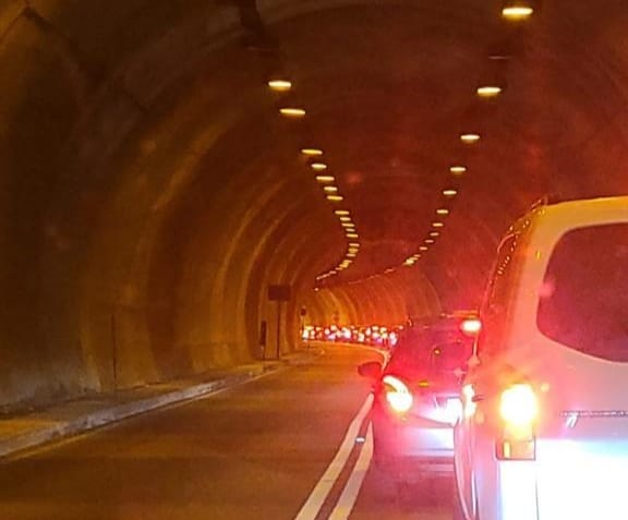 Galleria Montetauro riaperta ai bus turistici e di linea