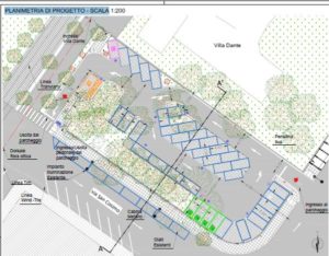 Parcheggio San Cosimo, previsti 39 stalli