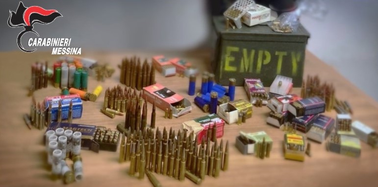 Nasconde arsenale di munizioni in garage: 60enne finisce in manette