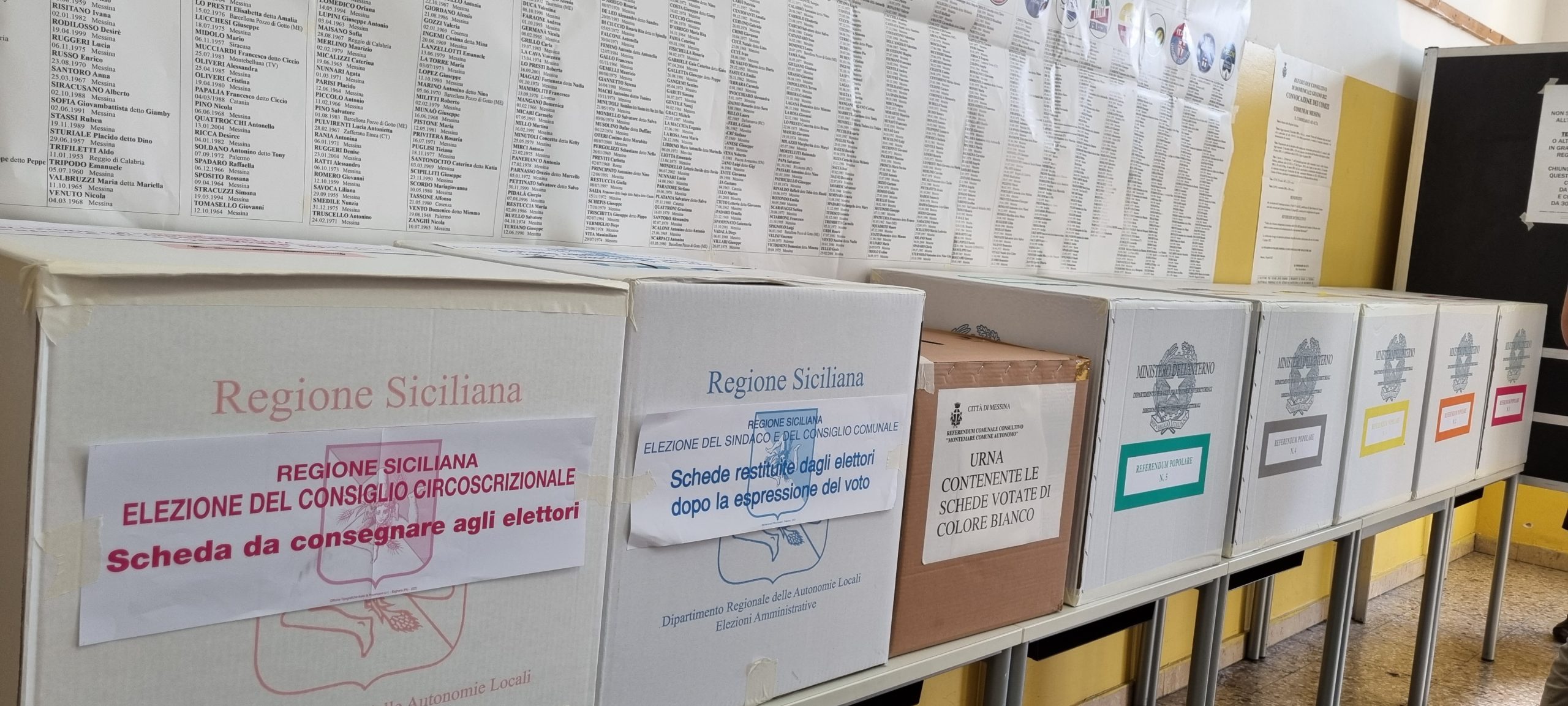 Elezioni, alle 19 affluenza quasi al 40%