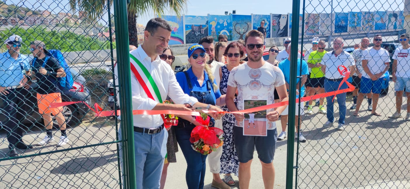 Furci, inaugurato il campo da tennis “Carmelo Barbera”