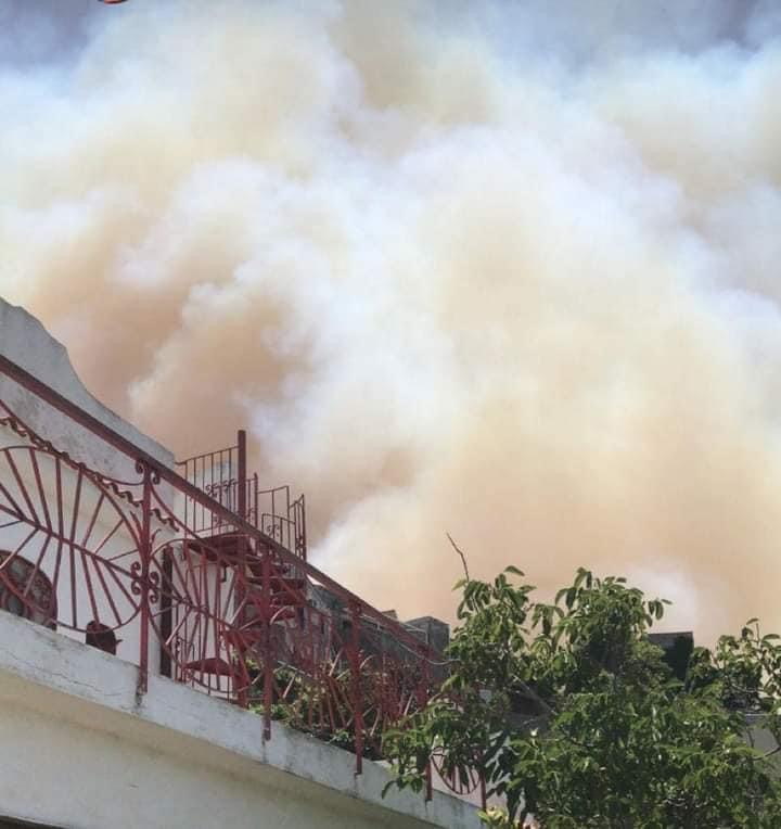 Messina brucia. Gesso, fuoco minaccia le case