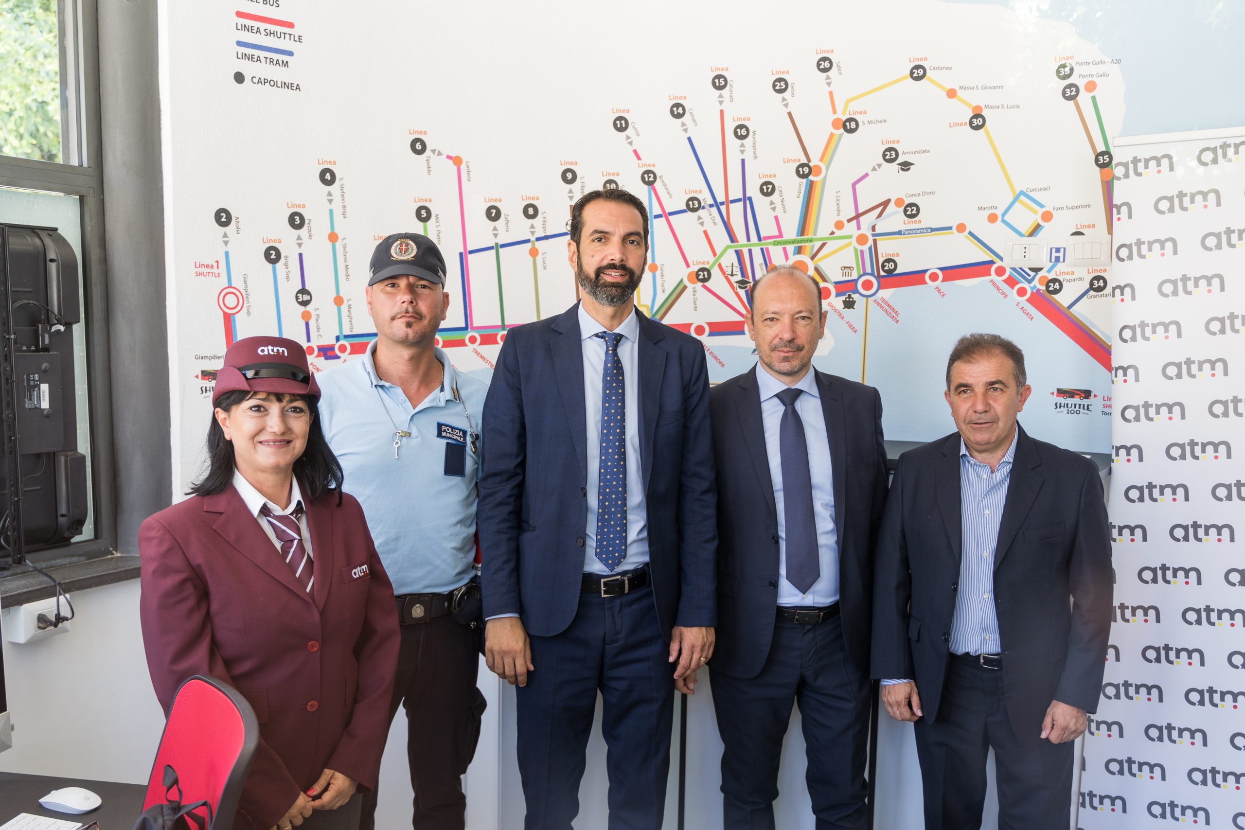 Atm, inaugurato infopoint a piazza Cairoli