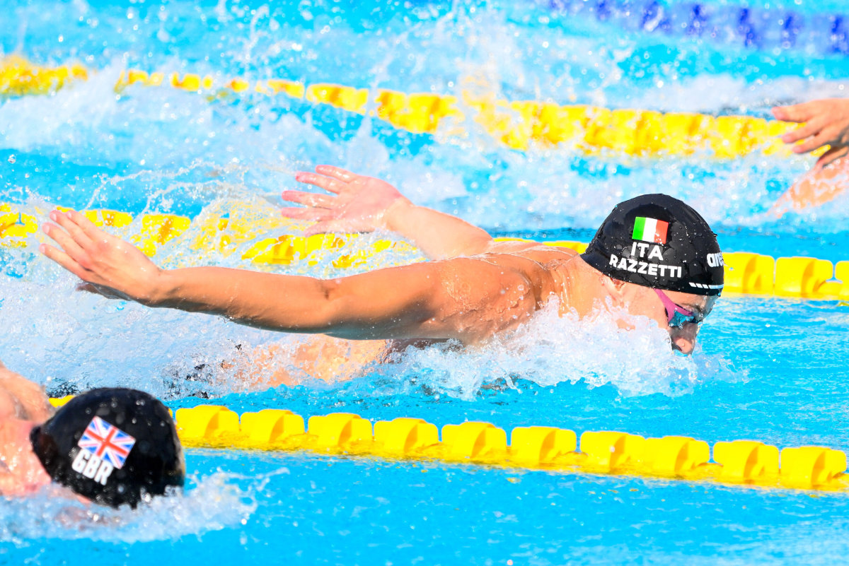 Razzetti d’oro nei 400 misti agli Europei di nuoto