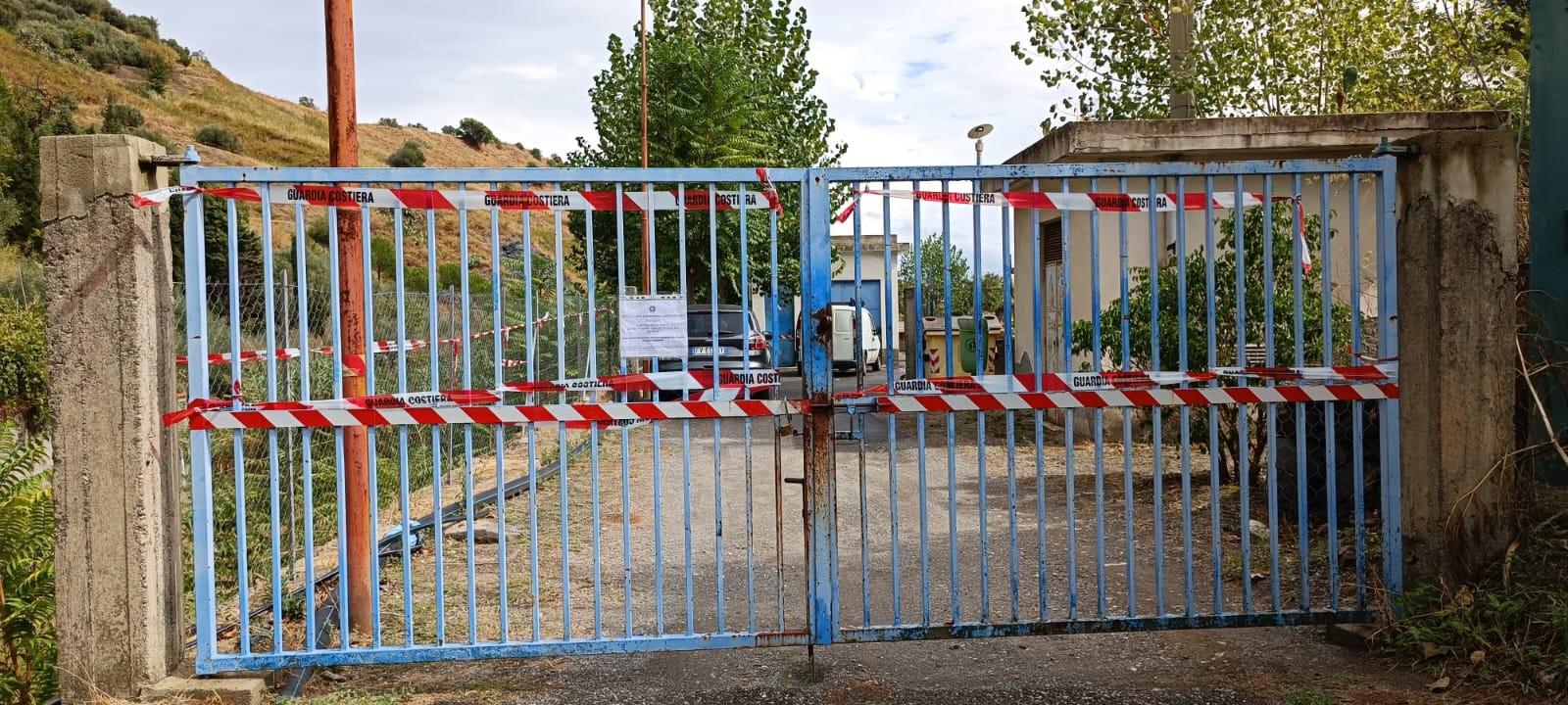 Sant’Alessio: sequestrato impianto di depurazione