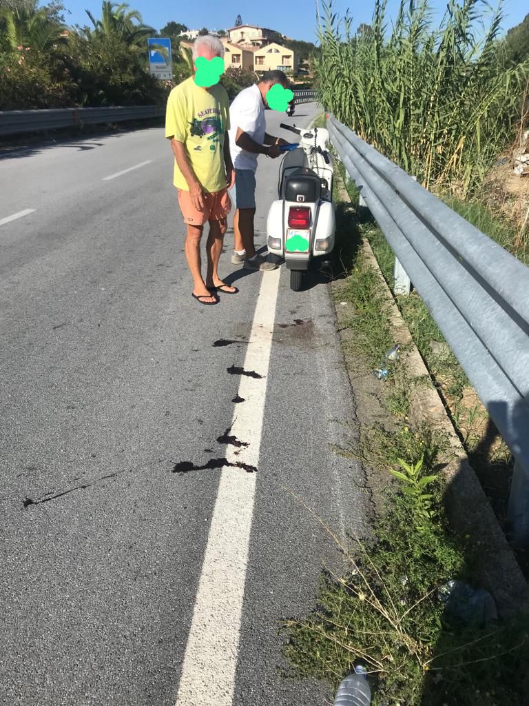 Omissione di soccorso ieri pomeriggio sulla panoramica