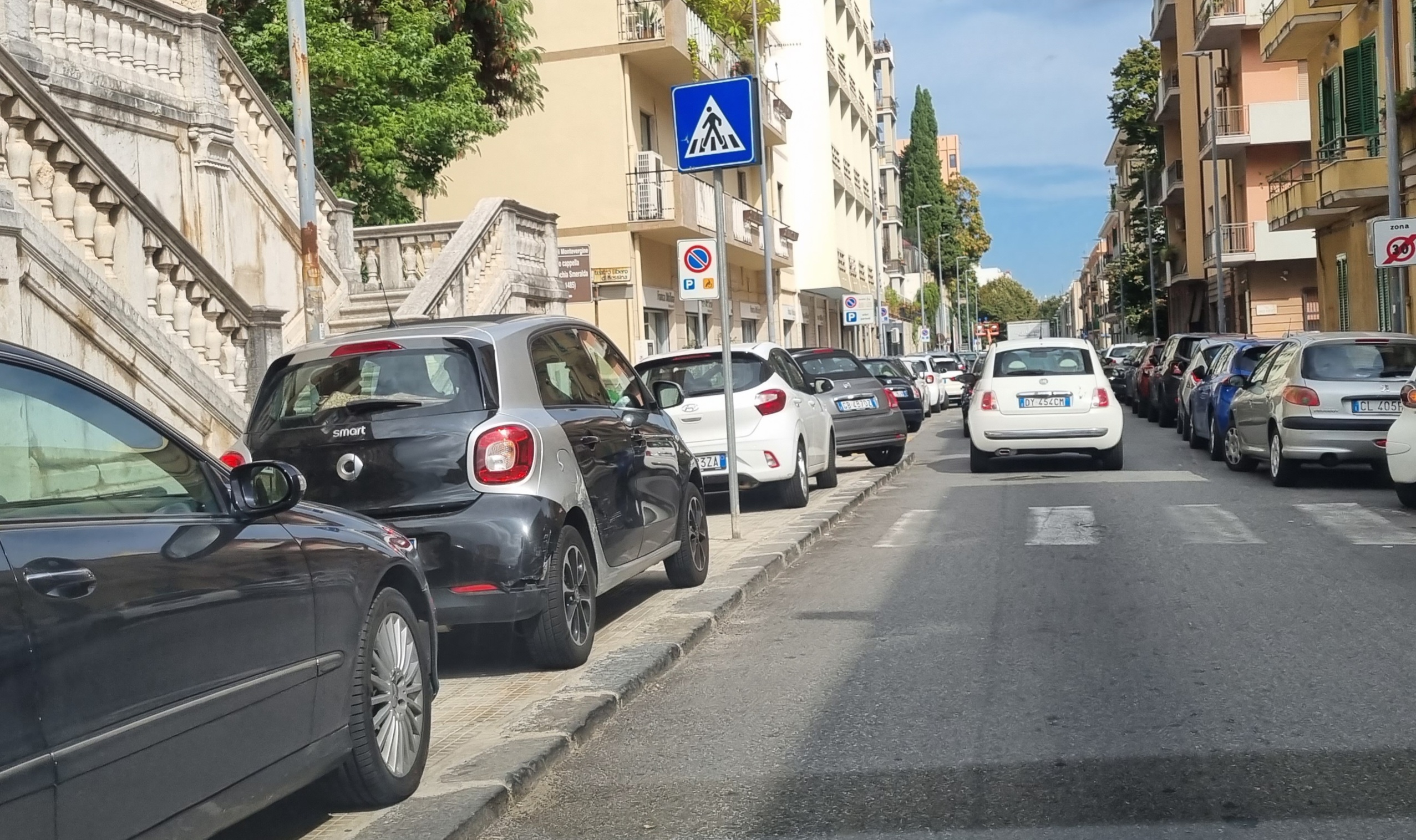 Parcheggio selvaggio ed i vigili urbani?